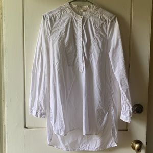 Alex Mill White Tuxedo Shirt